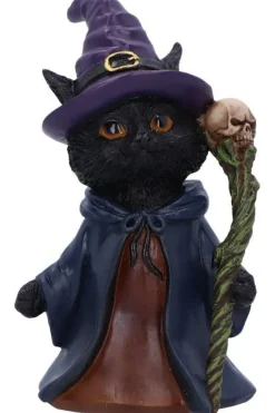 Nemesis Now Whiskered Wizard Black Cat