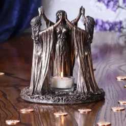Nemesis Now Wicca Ceremony Tea Light Holder