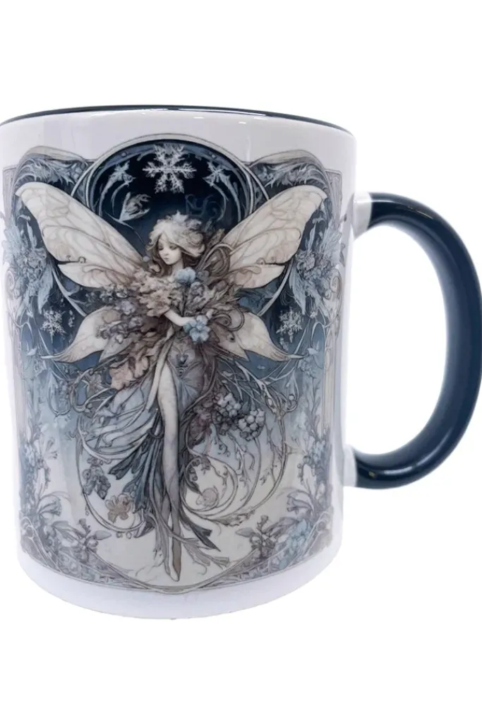 Oakhart Industries Winter Fairy Mug Art044