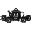 Something Different Witches Brew Ceramic Cauldron Tea Set