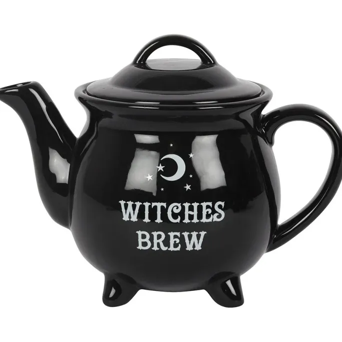 Something Different Witches Brew Ceramic Cauldron Tea Set
