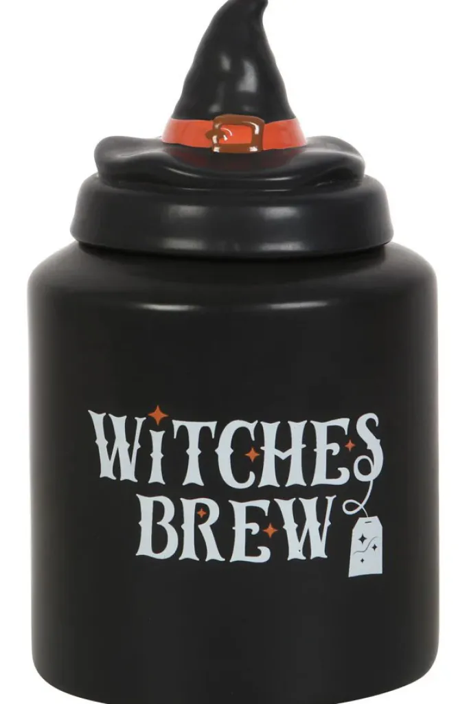 Something Different Witches Brew Ceramic Tea Canister