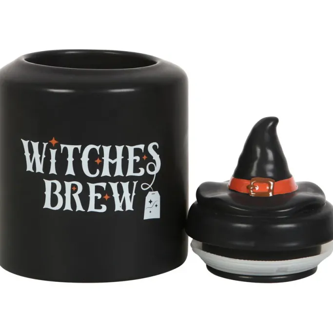 Something Different Witches Brew Ceramic Tea Canister