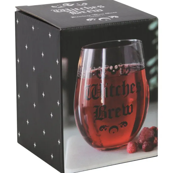 Something Different Witches Brew Stemless Wine Glass
