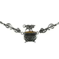 Witches Familiars Cauldron Capers Pendant