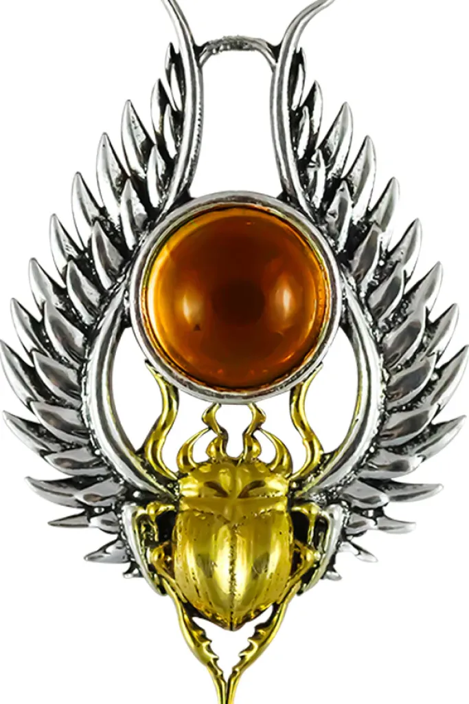 Witches Familiars Khepri Beetle Pendant