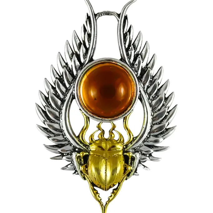 Witches Familiars Khepri Beetle Pendant