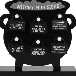 Something Different Witches Welcome Witchy Hanging Mini Sign