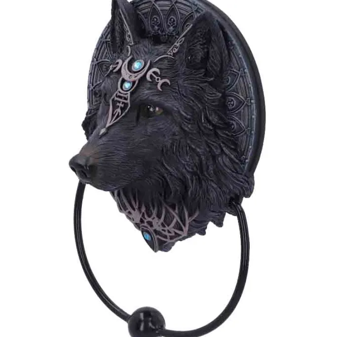 Nemesis Now Wolf Moon Door Knocker