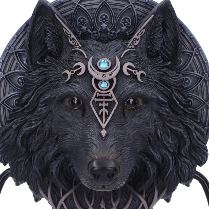 Nemesis Now Wolf Moon Door Knocker
