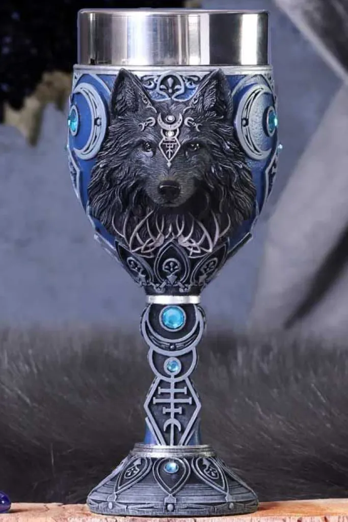 Nemesis Now Wolf Moon Goblet