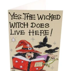 Something Different Yes The Wicked Witch Does Live Here Card
