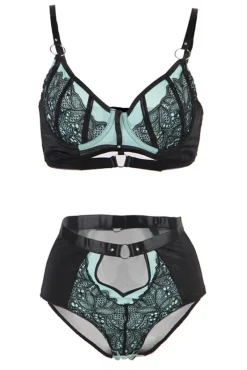 Yesx Blue Bra Lingerie Set