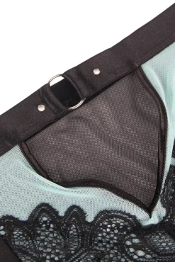 Yesx Blue Bra Lingerie Set