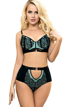Yesx Blue Bra Lingerie Set