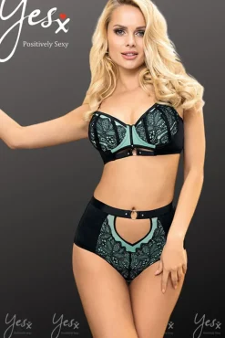 Yesx Blue Bra Lingerie Set