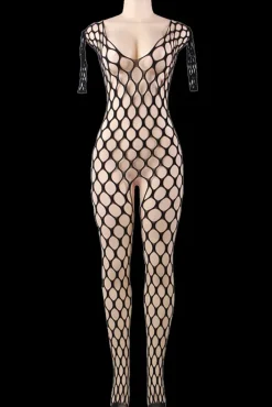 Yesx Holey Bodystocking