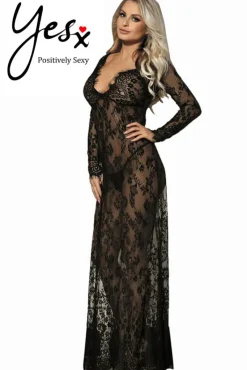 Yesx Long Gown and Thong
