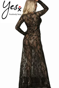 Yesx Long Gown and Thong