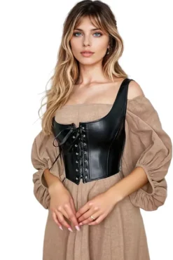 Yesx Sexy Corset Black (XS-6XL)