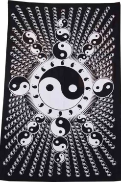 Alternative Gifts Yin Yang Bedspread Single